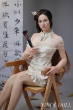 153cm/5ft Seamless Neck Silicone Sex Doll – MengFei - Image 17
